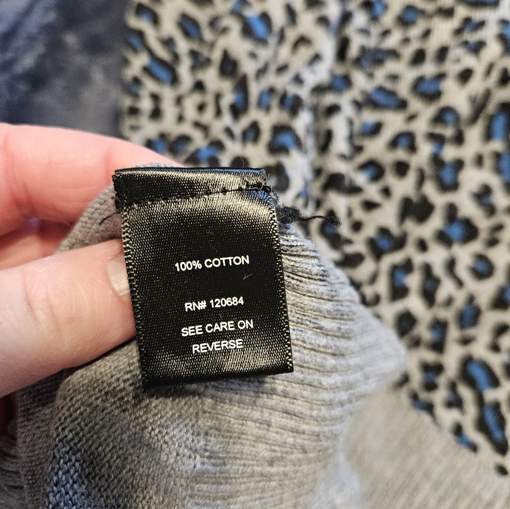EUC Torrid Leopard Print Sweater - Picture 7 of 9